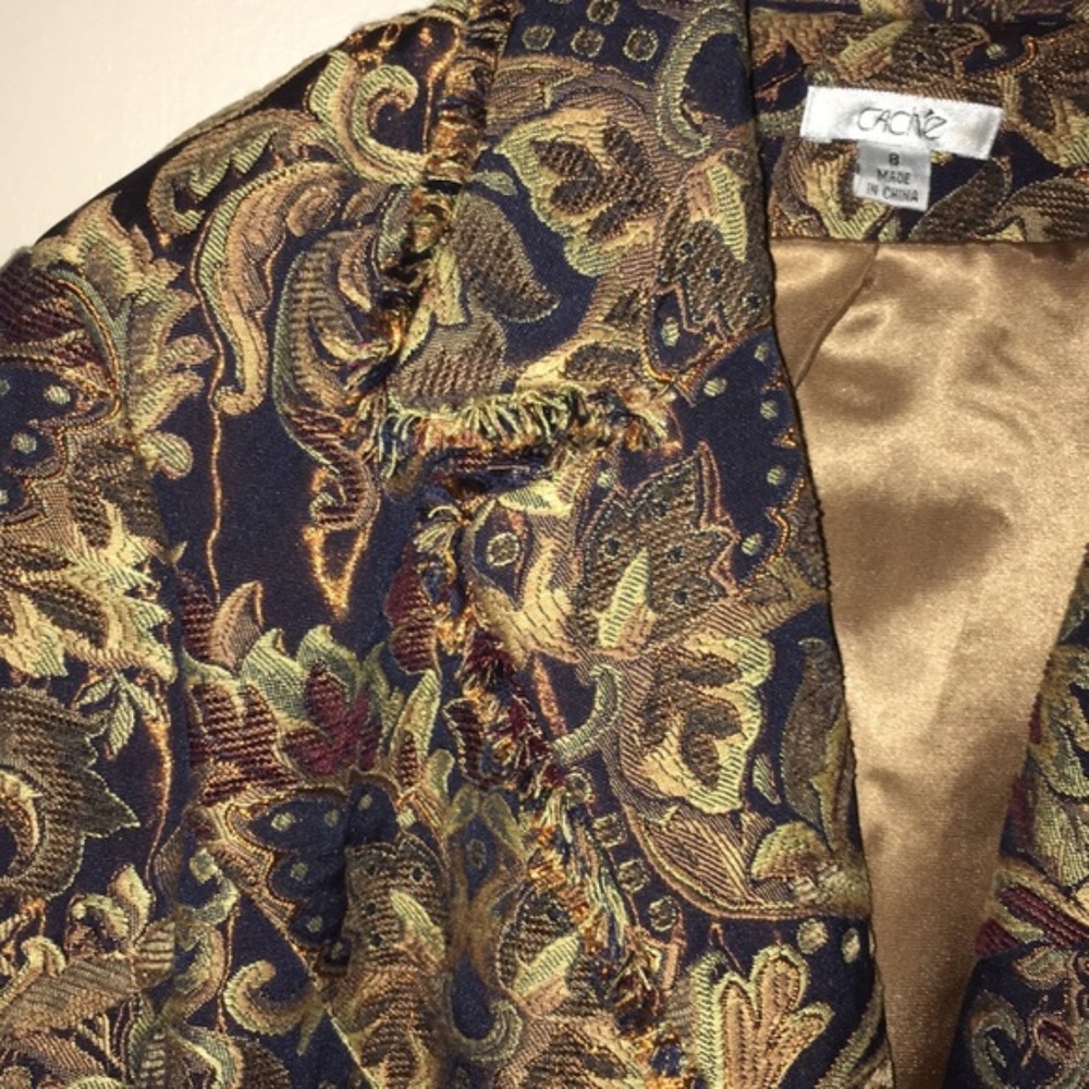 Vintage Y2k Cach Pattern Blazer - image 5